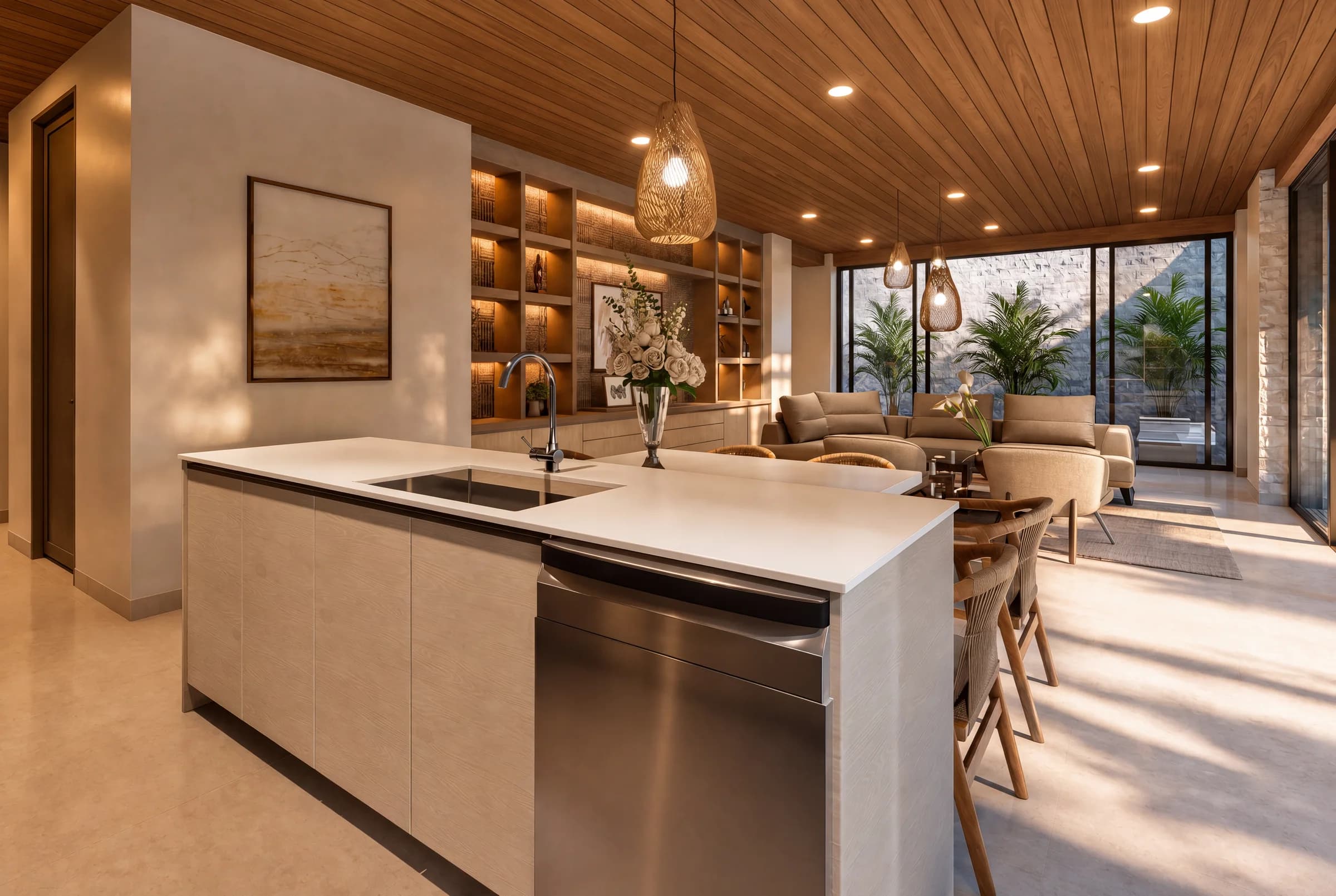Model A kitchen island